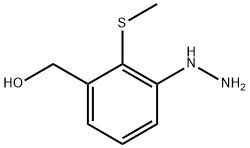 3-Hydrazinyl-2-(methylthio)benzylalcohol 结构式