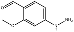 Benzaldehyde, 4-hydrazinyl-2-methoxy- Structure