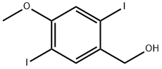 2,5-Diiodo-4-methoxybenzyl alcohol 结构式