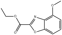 Ethyl 4-methoxybenzo[d]oxazole-2-carboxylate Struktur