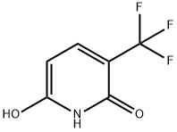 2(1H)-Pyridinone, 6-hydroxy-3-(trifluoromethyl)- Struktur