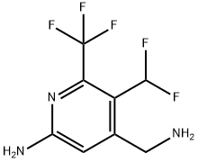 1805015-40-0 6-Amino-4-(aminomethyl)-3-(difluoromethyl)-2-(trifluoromethyl)pyridine