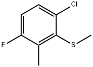6-Chloro-3-fluoro-2-methylthioanisole 结构式