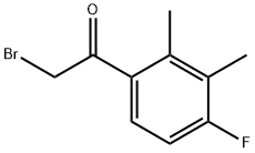 2',3'-Dimethyl-4'-fluorophenacyl bromide 结构式
