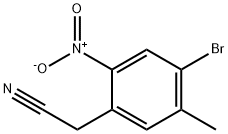 2-(4-bromo-5-methyl-2-nitrophenyl)acetonitrile,1805143-56-9,结构式