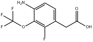 1805401-84-6 4-Amino-2-fluoro-3-(trifluoromethoxy)phenylacetic acid