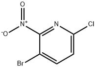 Pyridine, 3-bromo-6-chloro-2-nitro- Structure