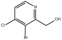 3-Bromo-4-chloropyridine-2-methanol 结构式