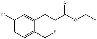 1805730-86-2 Ethyl 3-(5-bromo-2-(fluoromethyl)phenyl)propanoate