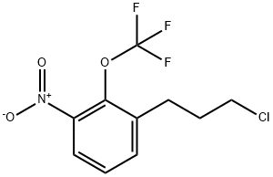 1-(3-Chloropropyl)-3-nitro-2-(trifluoromethoxy)benzene,1805848-01-4,结构式
