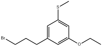 3-(3-Bromopropyl)-5-ethoxythianisole Structure