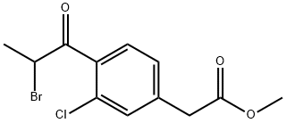1805904-04-4 Methyl 4-(2-bromopropanoyl)-3-chlorophenylacetate