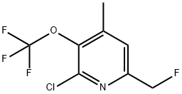1806165-37-6 2-Chloro-6-(fluoromethyl)-4-methyl-3-(trifluoromethoxy)pyridine