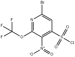 1806195-40-3 6-Bromo-3-nitro-2-(trifluoromethoxy)pyridine-4-sulfonyl chloride