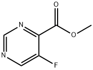 methyl 5-fluoropyrimidine-4-carboxylate Struktur