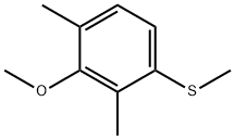 Benzene, 2-methoxy-1,3-dimethyl-4-(methylthio)- 结构式