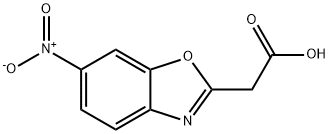 2-Benzoxazoleacetic acid, 6-nitro- Structure