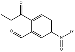 5-Nitro-2-propionylbenzaldehyde 结构式