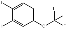 1-氟-2-碘-4-(三氟甲氧基)苯,1806432-05-2,结构式