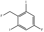 1,3-Diiodo-5-fluoro-2-(fluoromethyl)benzene Struktur
