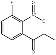 1-(3-Fluoro-2-nitrophenyl)propan-1-one Struktur