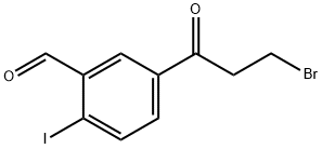 5-(3-Bromopropanoyl)-2-iodobenzaldehyde,1806486-12-3,结构式