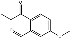 5-Methoxy-2-propionylbenzaldehyde 结构式