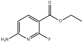 6-氨基-2-氟烟酸乙酯,1806682-06-3,结构式