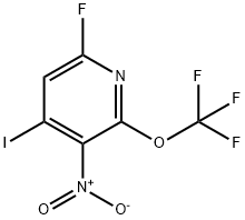 6-Fluoro-4-iodo-3-nitro-2-(trifluoromethoxy)pyridine 结构式