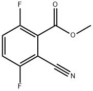 2-氰基-3,6-二氟苯甲酸甲酯, 1807280-63-2, 结构式