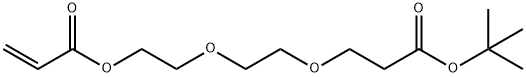 Acrylate-PEG3-t-butyl ester Structure
