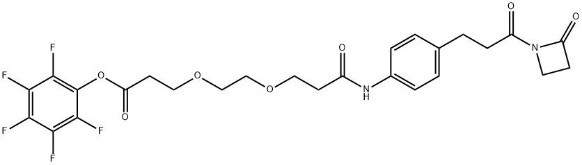 AZD-PEG2 -PFP, 1807537-41-2, 结构式