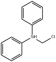 Benzene, 1,1'-[(chloromethyl)silylene]bis- Structure