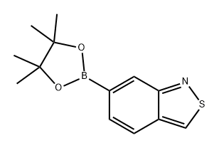 6-(4,4,5,5-四甲基-1,3,2-二氧硼杂环戊烷-2-基)苯并[C]异噻唑, 1809203-56-2, 结构式