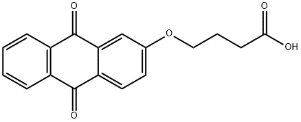 4-((9,10-二氧代-9,10-二氢蒽-2-基)氧基)丁酸, 1809429-30-8, 结构式