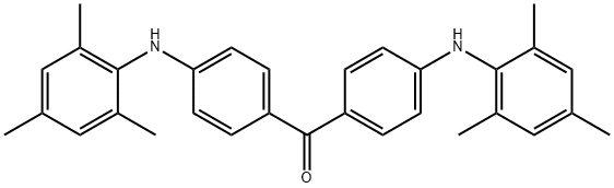 Bis[4-[(2,4,6-trimethylphenyl)amino]phenyl]methanone Structure