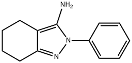 2H-Indazol-3-amine, 4,5,6,7-tetrahydro-2-phenyl- Struktur