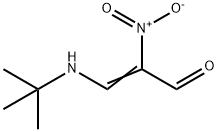 2-Propenal, 3-[(1,1-dimethylethyl)amino]-2-nitro- Structure