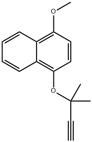 Naphthalene, 1-[(1,1-dimethyl-2-propyn-1-yl)oxy]-4-methoxy-