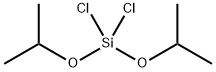 Silane, dichlorobis(1-methylethoxy)- 化学構造式