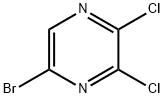 Pyrazine, 5-bromo-2,3-dichloro- Struktur