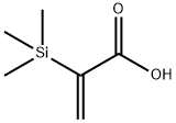 2-Propenoic acid, 2-(trimethylsilyl)- 化学構造式