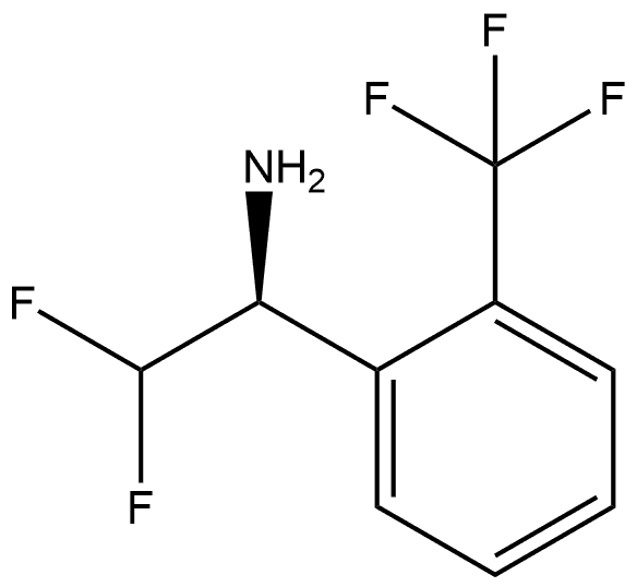 1821770-24-4 (S)?-?2,?2-?difluoro-?1-?(2-?(trifluoromethyl)?phenyl)?ethan-?1-?amine