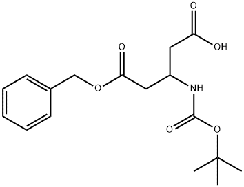 Pentanedioic acid, 3-[[(1,1-dimethylethoxy)carbonyl]amino]-, 1-(phenylmethyl) ester,1822805-88-8,结构式
