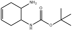 (6-Amino-cyclohex-3-enyl)-carbamic acid tert-butyl ester,1823063-26-8,结构式