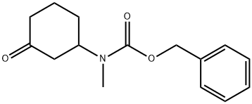 Methyl-(3-oxo-cyclohexyl)-carbamic acid benzyl ester 结构式