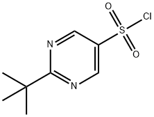 5-Pyrimidinesulfonyl chloride, 2-(1,1-dimethylethyl)-,1823329-26-5,结构式
