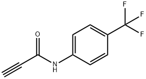2-Propynamide, N-[4-(trifluoromethyl)phenyl]- Struktur