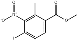 4-碘-2-甲基-3-硝基苯甲酸甲酯, 1823561-98-3, 结构式