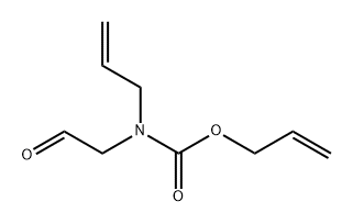烯丙基(2-氧代乙基)氨基甲酸烯丙酯, 1823570-44-0, 结构式